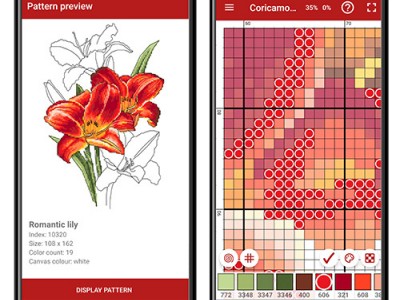 App Coricamo Cross Stitch