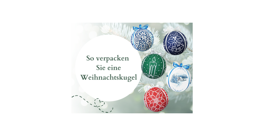 Weihnachtskugel DIY 
