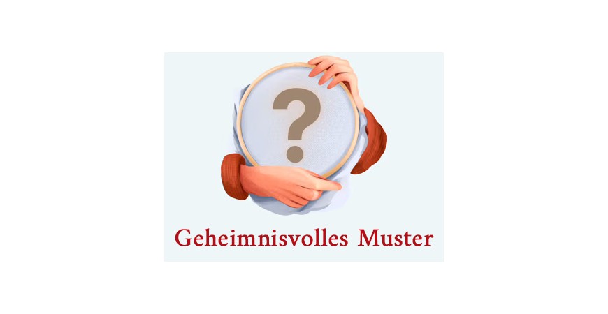 Sticke ein geheimnisvolles Muster