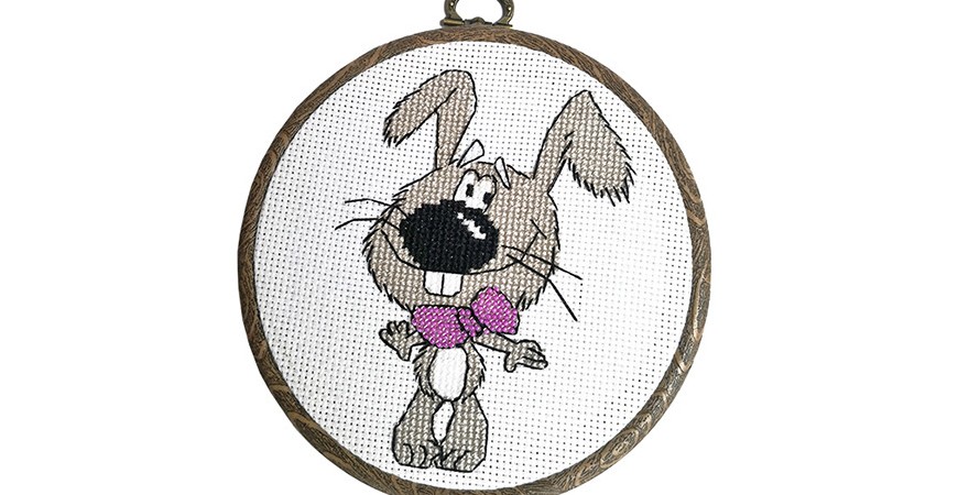 Wie ist Stickerei in Stickrahmen einzurahmen?